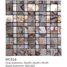 MC016 neues Design! Aluminium-Kunststoff-Mosaik Fliesen Decke